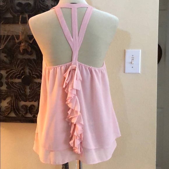 inLUV Blush Pink Top - Picture 2 of 5